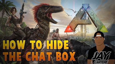 how to hide chatbox ark